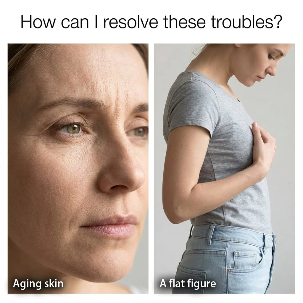💗 Developed in Korea | Anti-Aging | Moisturizes & Smooths Skin | Plumps Lips, Bust, & Hips | Improves Dark Spots | Firms Skin | Pink Collagen Multi-Effect Plumping Serum Stick