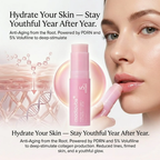 💗 Developed in Korea | Anti-Aging | Moisturizes & Smooths Skin | Plumps Lips, Bust, & Hips | Improves Dark Spots | Firms Skin | Pink Collagen Multi-Effect Plumping Serum Stick