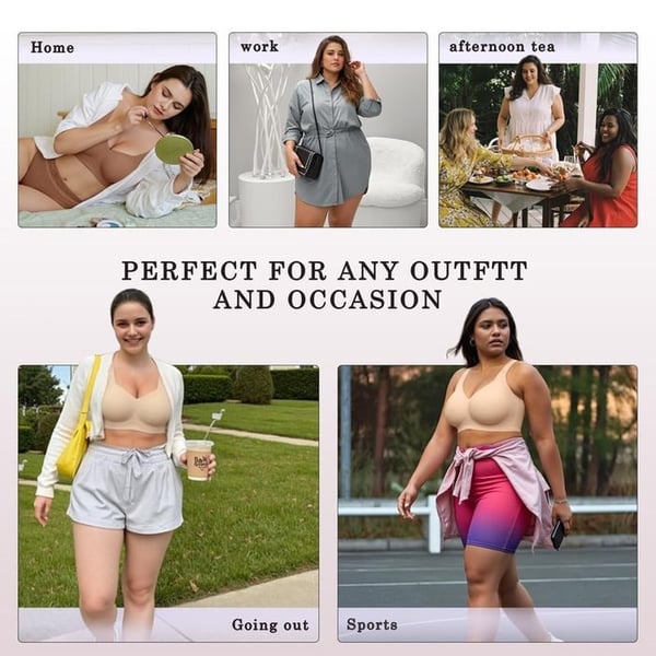 🔥Hot Sale 50% OFF!!⚡ -Super firming bra | Women Wirefree Seamless Bras 👍No more sagging breasts