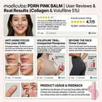 💗 Developed in Korea | Anti-Aging | Moisturizes & Smooths Skin | Plumps Lips, Bust, & Hips | Improves Dark Spots | Firms Skin | Pink Collagen Multi-Effect Plumping Serum Stick